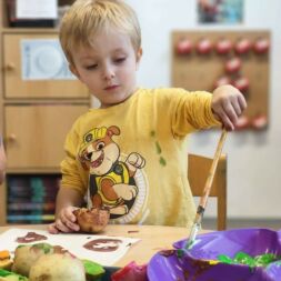 Kreativní den ve třídě veverek