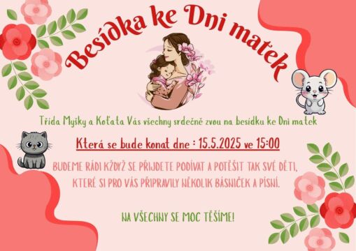 ❤️Den matek – besídka❤️