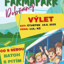 🚌 VÝLET DO FARMAPARKU DOBŘANY 🚌 – Žabky a Veverky