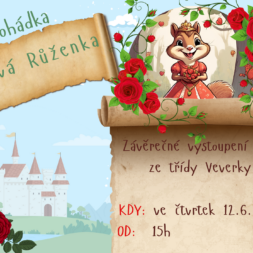 🐿️Závěrečné vystoupení předškolních dětí ze třídy veverky🐿️