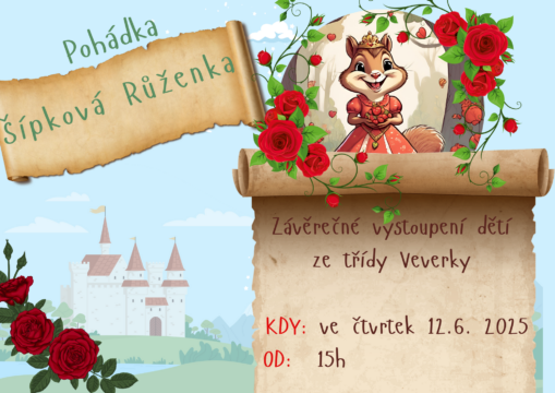🐿️Závěrečné vystoupení předškolních dětí ze třídy veverky🐿️