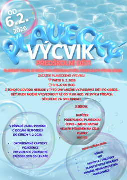 Plavecký výcvik – předškolní děti